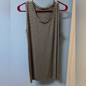 BE COOL Striped Sleeveless Mini Dress